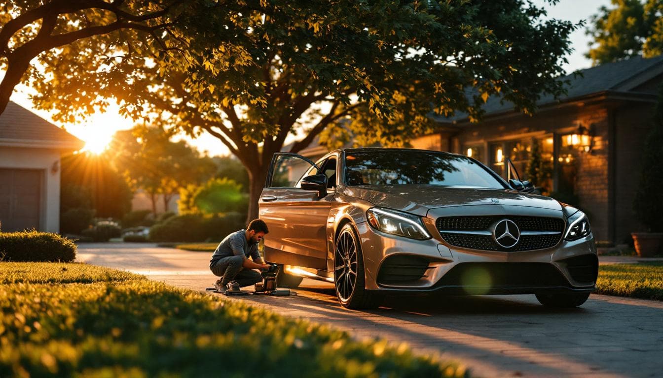 Cilindro ESL Mercedes-Benz siendo reparado en Fort Worth